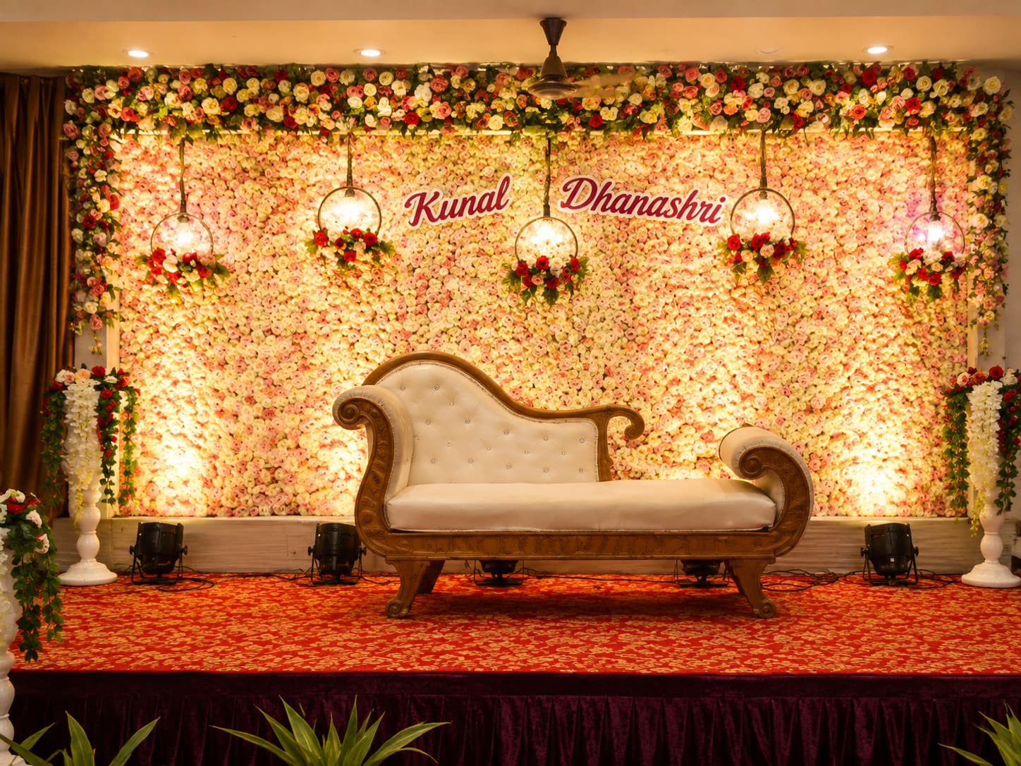 Kunal & Dhanashri Wedding Stage Decor